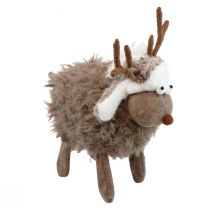 Product Reindeer table decoration Christmas Christmas figure decoration 23cm