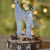 Product Reindeer with tealight holder 22cm x 17cm