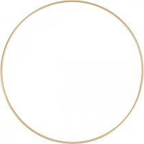 Product Metal ring decor ring Scandi ring deco loop golden Ø40cm 4pcs