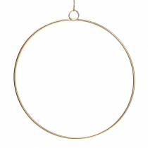 Decorative ring to hang gold Ø35cm 4pcs