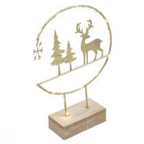 Product Christmas decoration LED decoration deer decoration battery operated H29cm