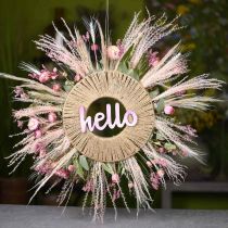 Ball Amaranth, Gomphrena Globosa, Summer Flower, Dry Flower Pink L49cm 50g