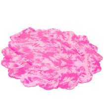 Product Pink Round Plastic Bouquet Holder for Floral Arrangements 48cm