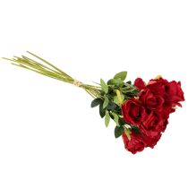 Product Artificial Red Roses with Long Stem 62cm – Set of 12