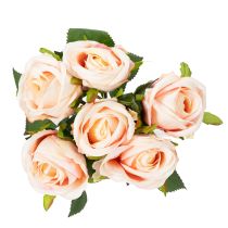 Product Artificial rose bouquet for stylish home decoration and festive occasions, 44cm, 6 pieces