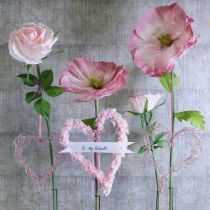 Product Artificial rose flower for decorating living spaces and weddings, 92cm