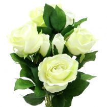 Rose bouquet cream 48cm