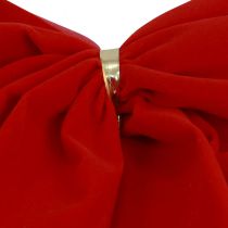 Product Red bow Christmas gift bow outdoor 21cm