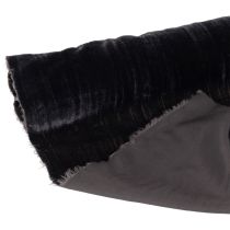 Product Velvet Decorative Ribbon Table Runner 25cm x 2m Anthracite