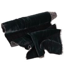 Product Velvet Decorative Ribbon Table Runner 25cm x 2m Anthracite