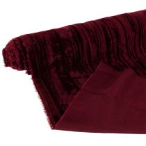 Product Velvet Ribbon for Decoration and DIY Projects – Bordeaux, 25mm x 2m