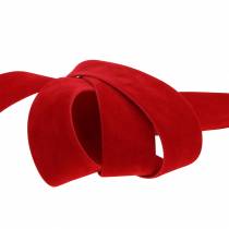 Product Velvet ribbon red 25mm 7m