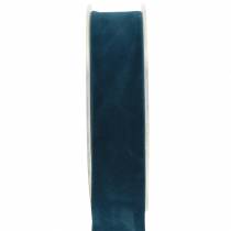 Product Velvet ribbon blue 25mm 7m