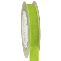 Product Velvet ribbon light green decorative ribbon velvet ribbon green 20mm 10m