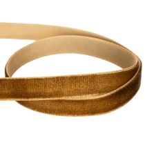 Product Decorative velvet ribbon, narrow, 10mm wide, 20m long, on a roll