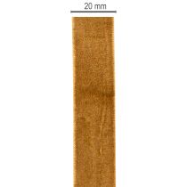 Product Decorative velvet ribbon on a roll, fine gift wrapping, 20mm x 10m