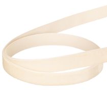 Product Satin Velvet Ribbon Cream 10mm x 20m for Crafting and Gift Wrapping