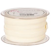 Product Satin Velvet Ribbon Cream 10mm x 20m for Crafting and Gift Wrapping