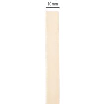 Product Satin Velvet Ribbon Cream 10mm x 20m for Crafting and Gift Wrapping