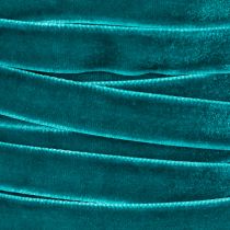 Product Velvet Ribbon on Roll 10mm x 20m Petrol for Gift Wrapping and Decoration