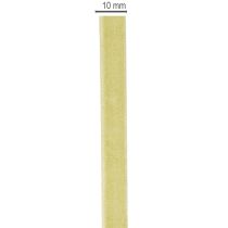 Product Velvet Ribbon Sage Green 10mm x 20m for Floristry and Crafts