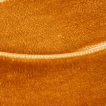 Product Velvet Craft Ribbon 20mm x 10m in Terracotta Brown
