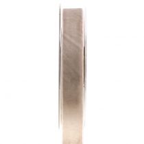 Product Velvet ribbon gray 20mm 10m