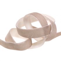 Product Velvet ribbon gray 20mm 10m