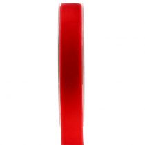 Velvet ribbon red 20mm 10m