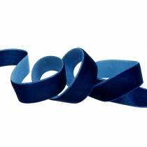 Product Velvet ribbon blue 20mm 10m