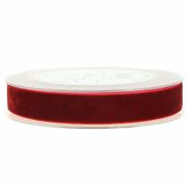 Product Velvet ribbon dark red 20mm 10m