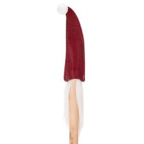 Product Christmas Gnome Decoration Sticks with Felt Hat, 58cm, Set of 6