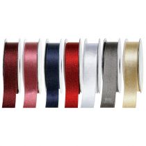 Product Satin ribbon with mica 25mm 20m