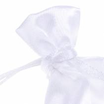 Satin bags white 6.5 × 10cm 10pcs