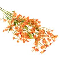 Product Artificial Orchid Spray Orange 110cm Set of 3