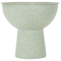 Product Potted Bowl on High Foot Round 18cm Light Green