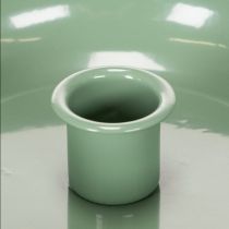 Product **Green Metal Candle Holder for Taper Candles 13cm**
```html
<h2>Chic Green Metal Candle Holder for Stylish Home Decorating</h2>
<p>
Elevate your home décor with this green metal candle holder, designed for taper candles. Its simple, circular shape and