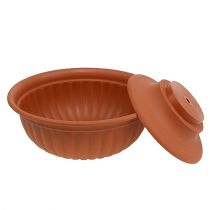 Product Bowl with base terracotta Ø35cm