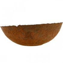 Product Decorative bowl metal decorative bowl patina look Ø30cm H8.5cm