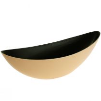 Product Bowl oval plant boat yellow 38.5cmx12.5cmx13cm