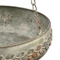 Product Bowl for hanging metal antique rust Ø18.5/22/25cm 3pcs