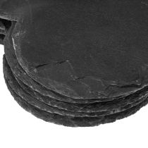 Product Slate heart decoration heart slate slate plate 20cm 5pcs