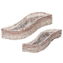 Product ProductName
Rectangular Wicker Plant Bowl with Liner 45cm – Set of 2
ProductDescription
```html
<h2>Stylish Wicker Plant Bowl with Protective Liner</h2>
<p>This rectangular plant bowl, crafted from natural wicker, is a versatile addition to your
