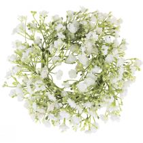 Gypsophila Wreath Small Flower Wreath Artificial Ø18cm