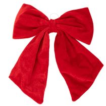 Product Red Decorative Bows for Christmas, Set of 3, 28cm