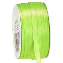 Product Ribbon satin ribbon gift ribbon light green 6mm 50m