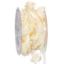 Product Ribbon Valentino cream 15mm 5m