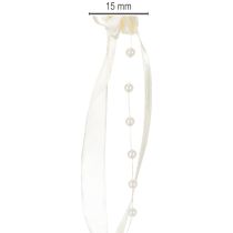 Product Ribbon Valentino cream 15mm 5m