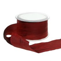 Product Bow ribbon Bordeaux &quot;Crash&quot; 50mm 20m