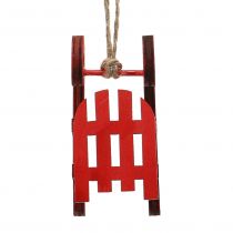 Product Sled for hanging red 6cm - 7cm 4pcs
